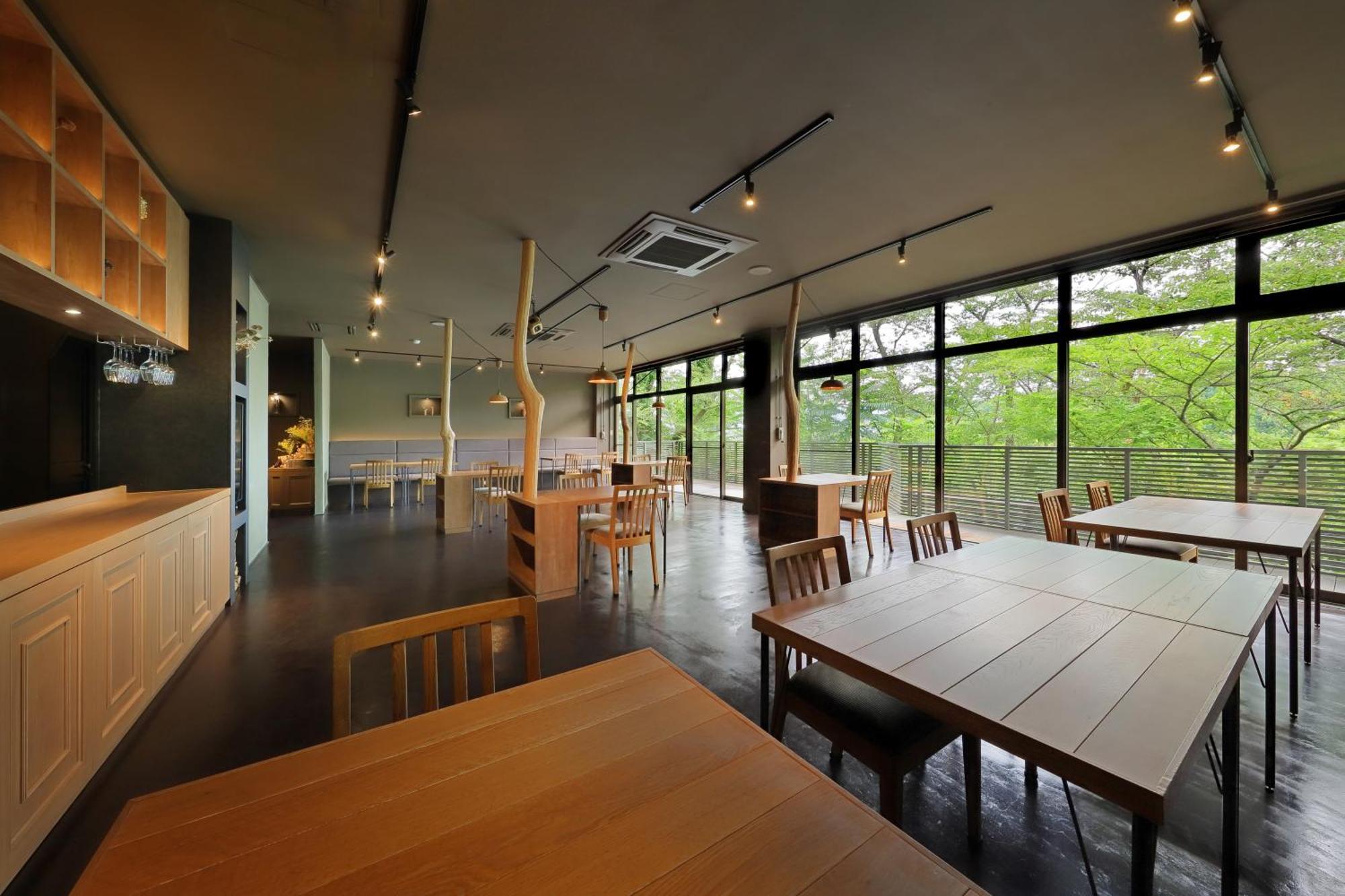 Oyado Morinone Hotel Kaminoyama Buitenkant foto